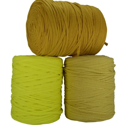 PROMOÇÃO COMPRE 2 LEVE 3 FIO DE MALHA 1KILO- TONS DE AMARELO