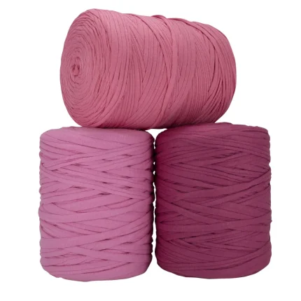 PROMOÇÃO COMPRE 2 LEVE 3 FIO DE MALHA 1KILO - TONS DE ROSA MÉDIO