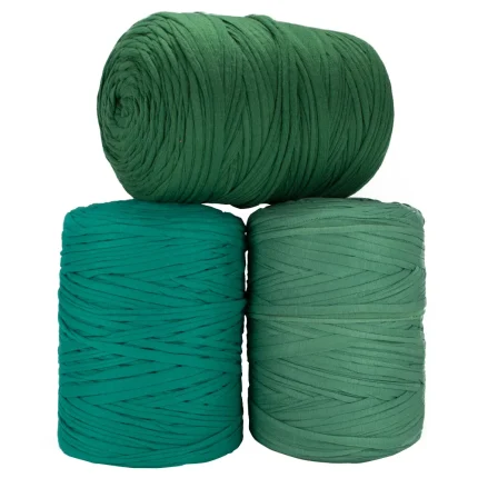 PROMOÇÃO COMPRE 2 LEVE 3 FIO DE MALHA 1KILO - TONS DE VERDE MÉDIO